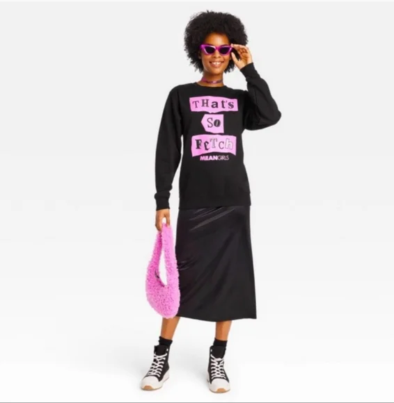 MEAN GIRLS Oversized Crew neck XL - Picture 2 of 8